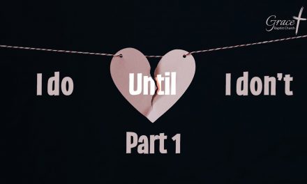 I do until I don’t – Part 1