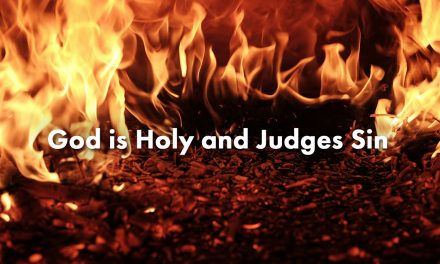 God is Holy and Judges Sin