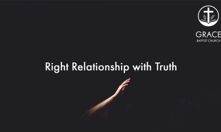 Right Relationship with Truth