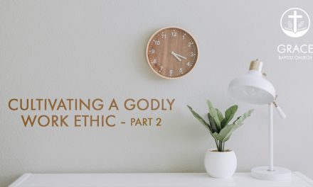 Cultivating a Godly Work Ethic – Part 2